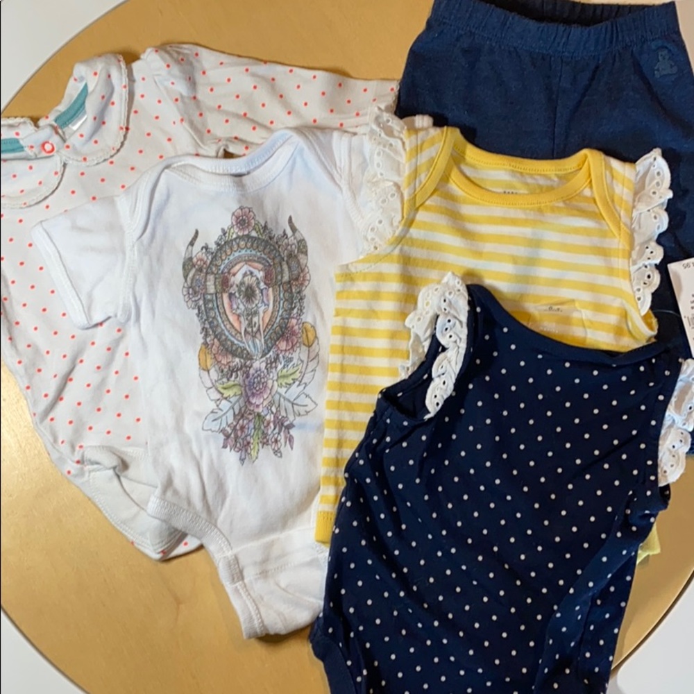 Baby Gap Boden newborn / 0-3 bundle - 5 items
